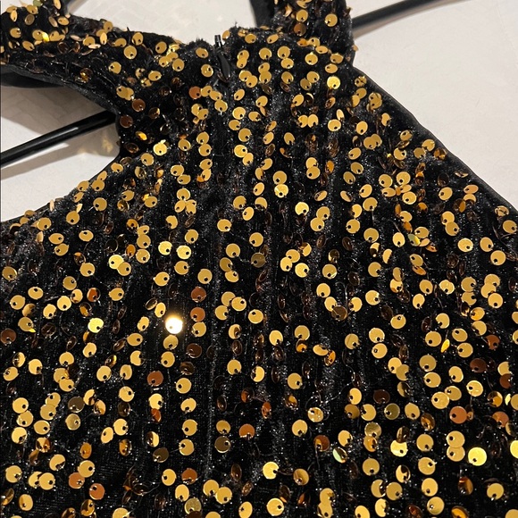 Grace Karin Black and Gold Cocktail Dress - Picture 8 of 8